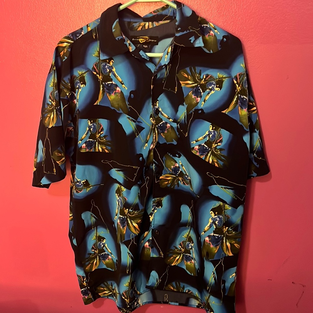 BOOM X ENTERPRISE ASIAN SAMURAI GRAPHICS SHIRT SIZE XXL